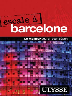 cover image of Escale à Barcelone